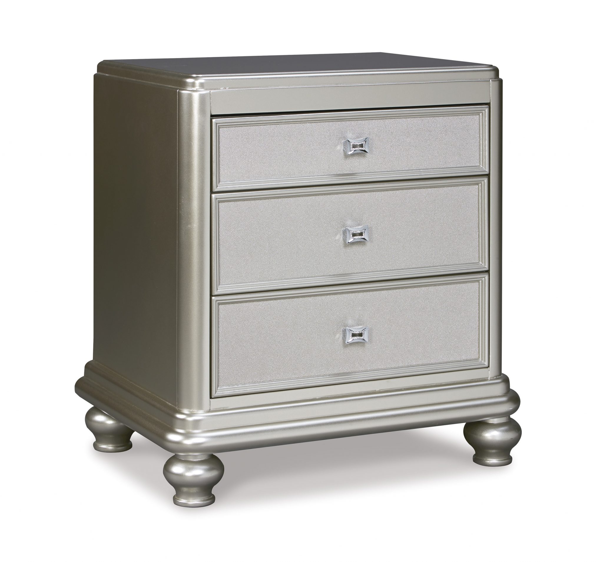 CORALAYNE THREE DRAWER NIGHT STAND