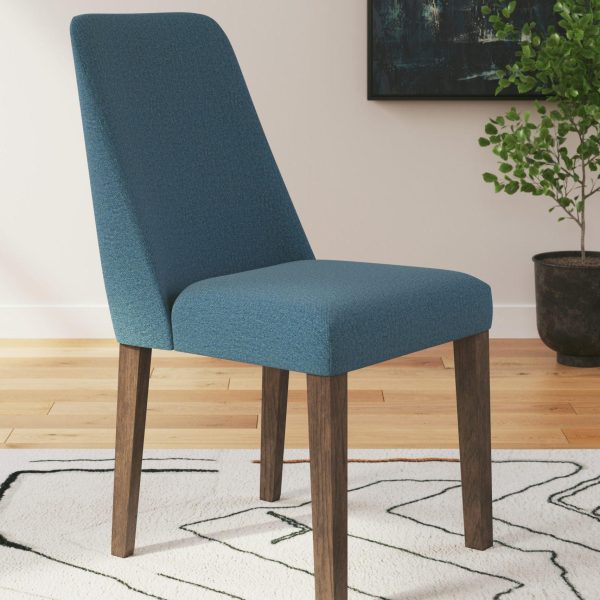 LYNCOTT UPH DINING CHAIR Blue