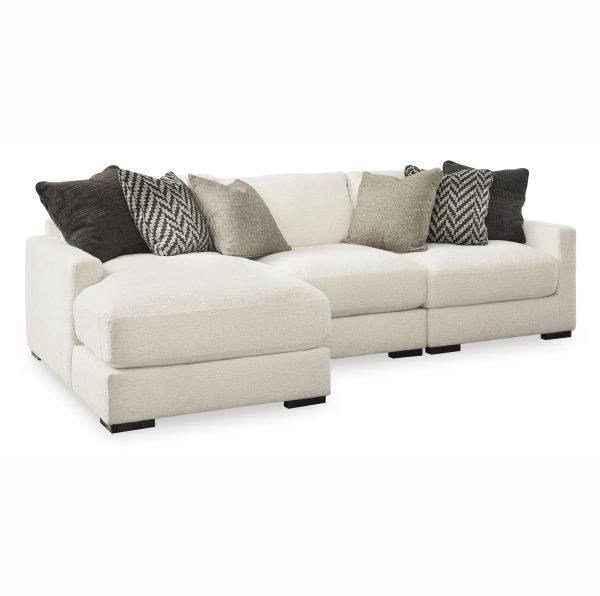 Elissa 3-Piece Corner Lounge Set Vanilla - Image 2