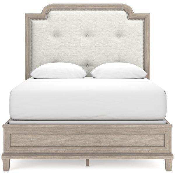 Jorlaina Queen Upholstered Panel Bed - Image 2