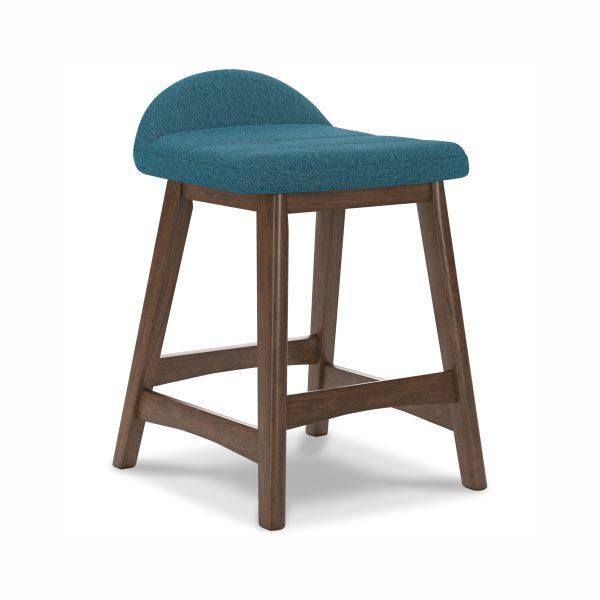 LYNCOTT UPH BARSTOOL Blue - Image 3