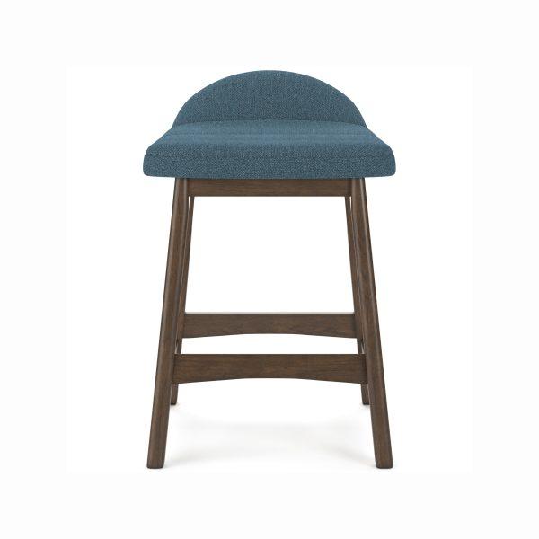 LYNCOTT UPH BARSTOOL Blue - Image 4