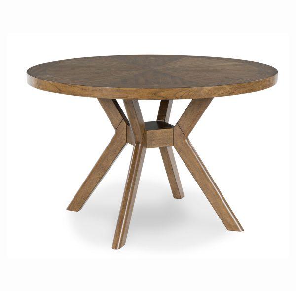 ROANHOWE ROUND DINING TABLE Brown - Image 6