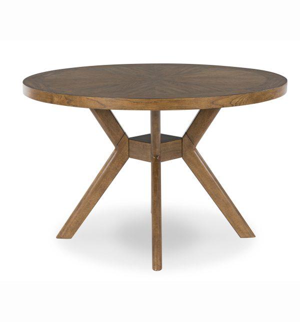 ROANHOWE ROUND DINING TABLE Brown - Image 5