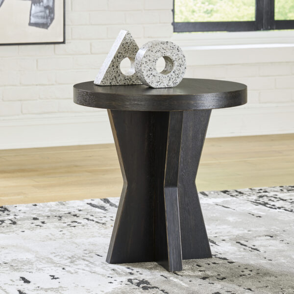 GALLIDEN ROUND END TABLE